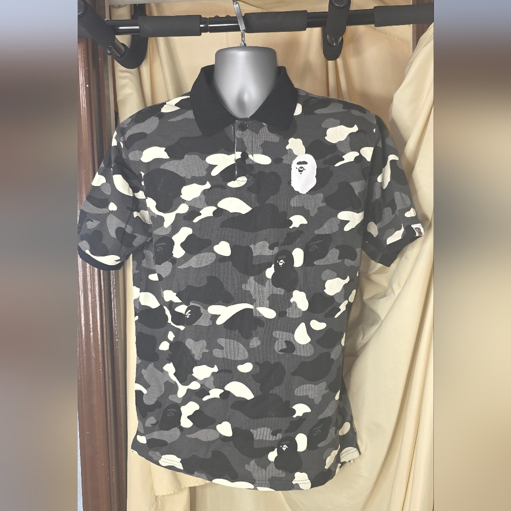 Men's Camouflage Polo Shirt